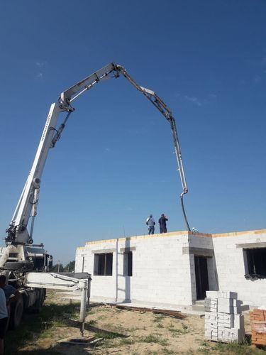 Glatte Betonfläche